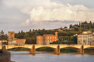 Florence at dusk